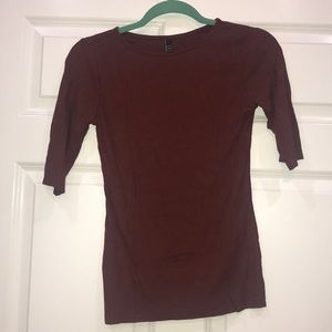 M//C Maroon Shirt